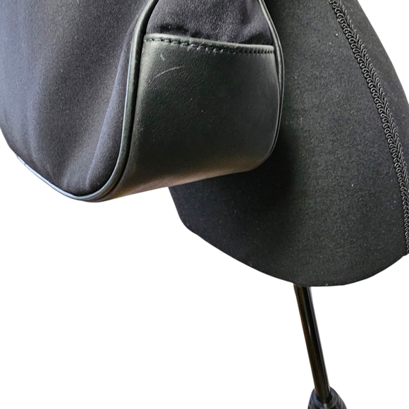 Vintage Coach Black Neoprene Leather Trim Purse - Picture 6 of 7